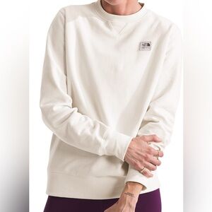 The North Face Heritage Patch Crew-Neck Sweatshirt Size L